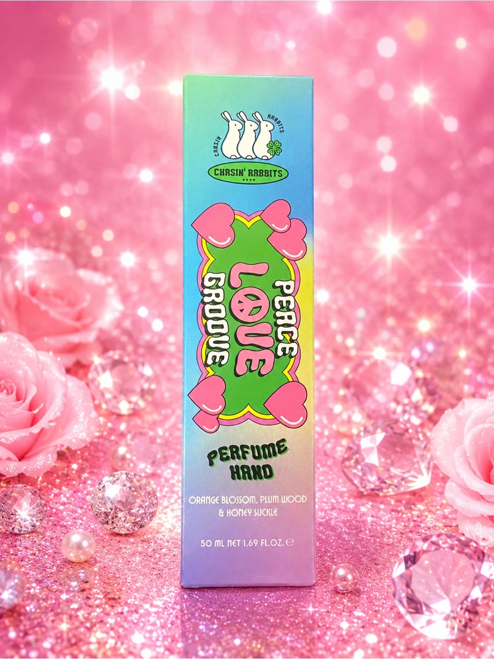 Chasin Rabbits Peace Love GROOVE Hand Cream - Lemon, Clove & Cedarwood
